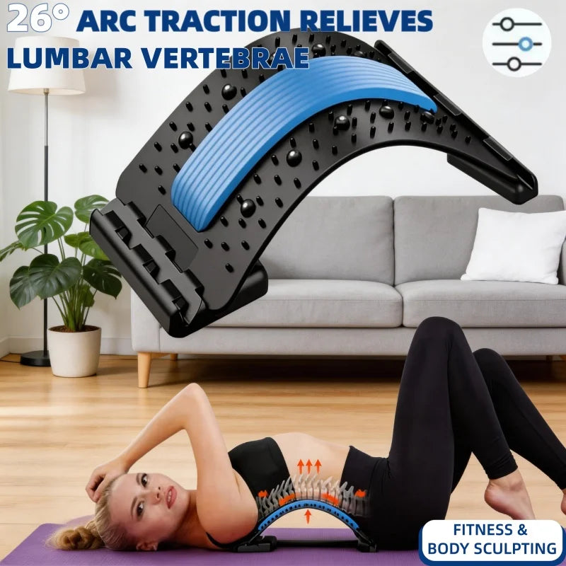 Massager For Waist And Back, Muscle Relaxation Treatment, Pain Relief, Professional Massage Mat, Massage Tool, Beauty And Health