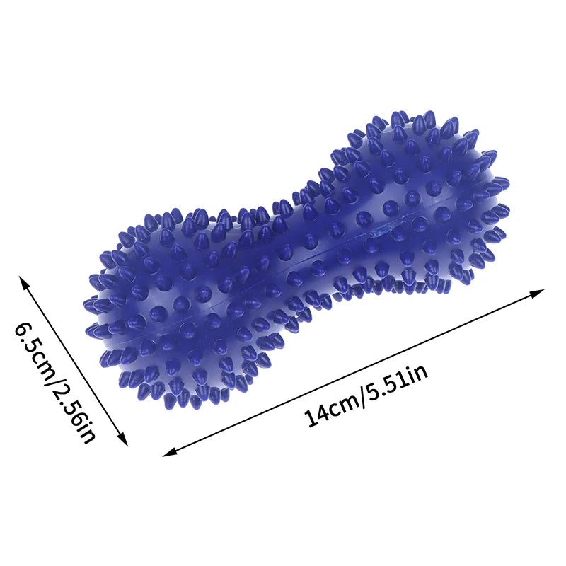 Peanut Massage Spiky Ball Training Muscle Pain Stress Foot Massager Relaxation Myofascial Balls For Plantar Massage Tools