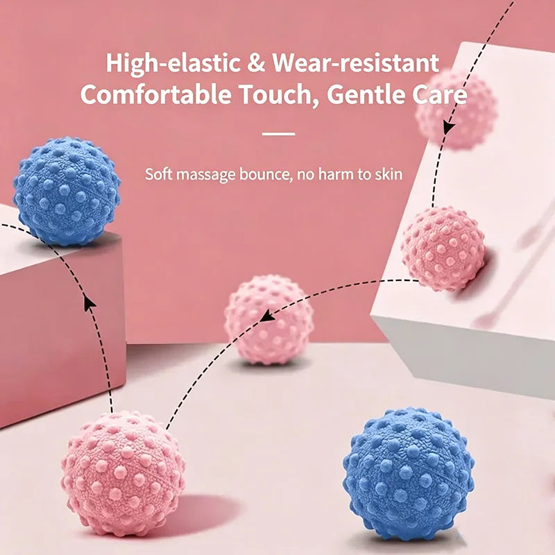 Foot Bottom Massage Ball Yoga Fitness Muscle Relaxing Ball for Shoulder Neck Waist Back Acupoint Therapy Ball