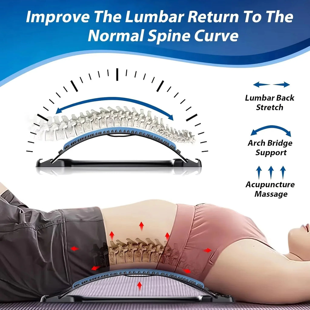 Massager For Waist And Back, Muscle Relaxation Treatment, Pain Relief, Professional Massage Mat, Massage Tool, Beauty And Health