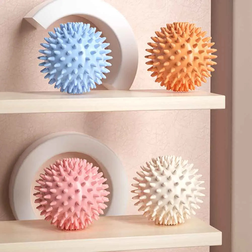Spiky Hedgehog Massage Ball Deep Tissue Trigger Point Myofascial Release Muscle Pain Relief Yoga Shoulder Neck Foot Relaxation
