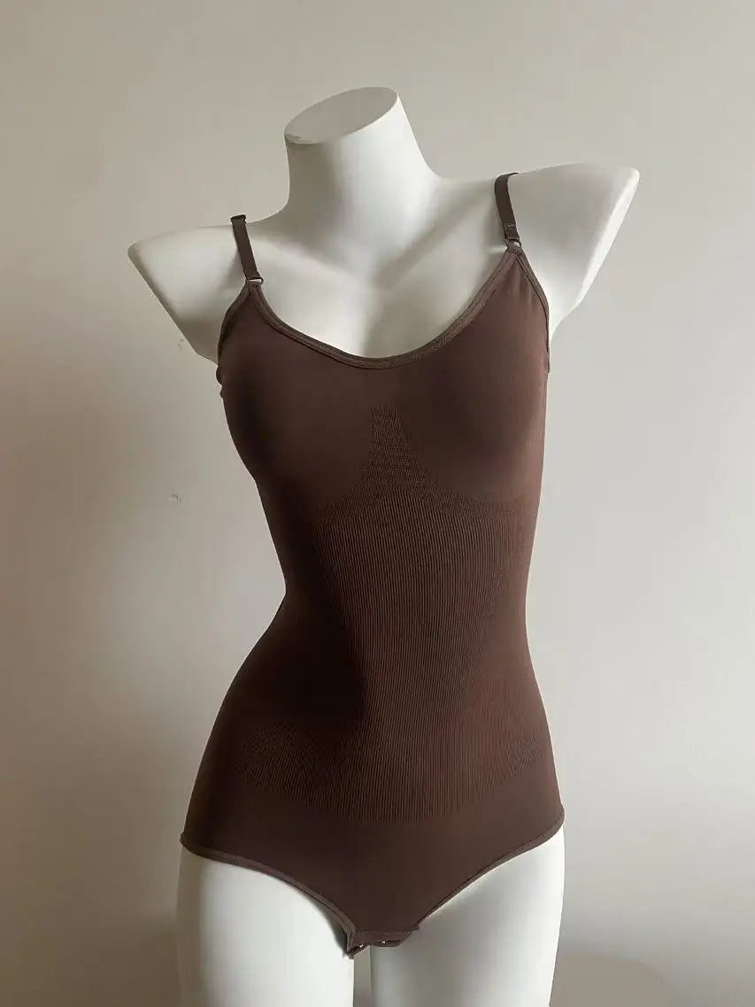 Plus Size Bodysuit Shapewear Women's Tummy Control Sculpting Bodysuit Body Shaping One-piece Underwear Slimming Shapewear
