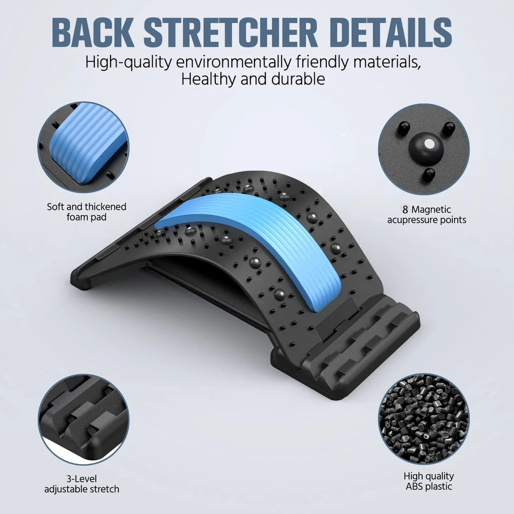 Massager For Waist And Back, Muscle Relaxation Treatment, Pain Relief, Professional Massage Mat, Massage Tool, Beauty And Health