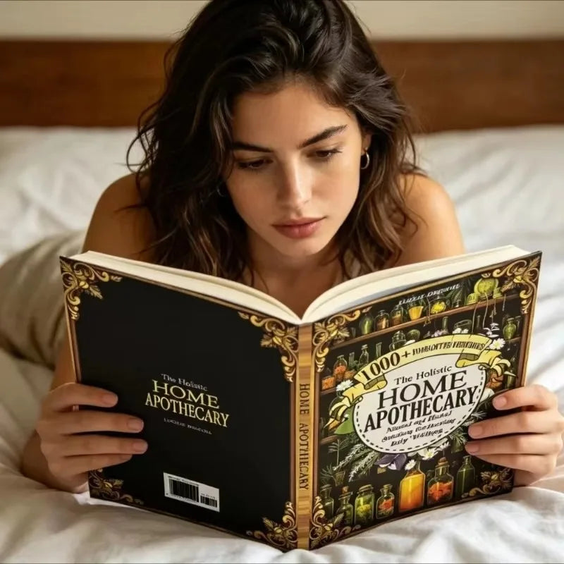 The Holistic Home Apothecary 1000+ Forgotten Remedies Natural Herbal Wellness Guide Book