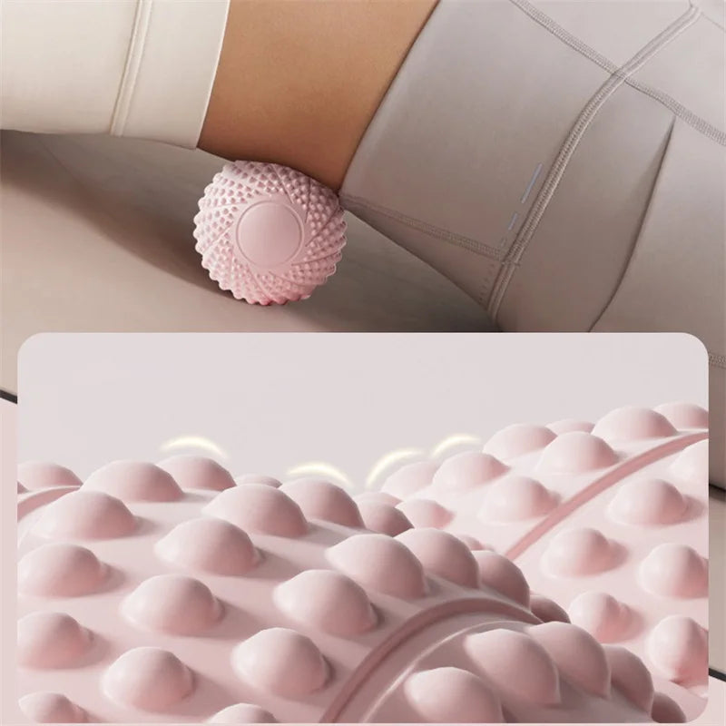 Fascia Ball Raised Point Massage Ball TPR Posture Master Yoga Ball Waist and Back Foot Massage Ball