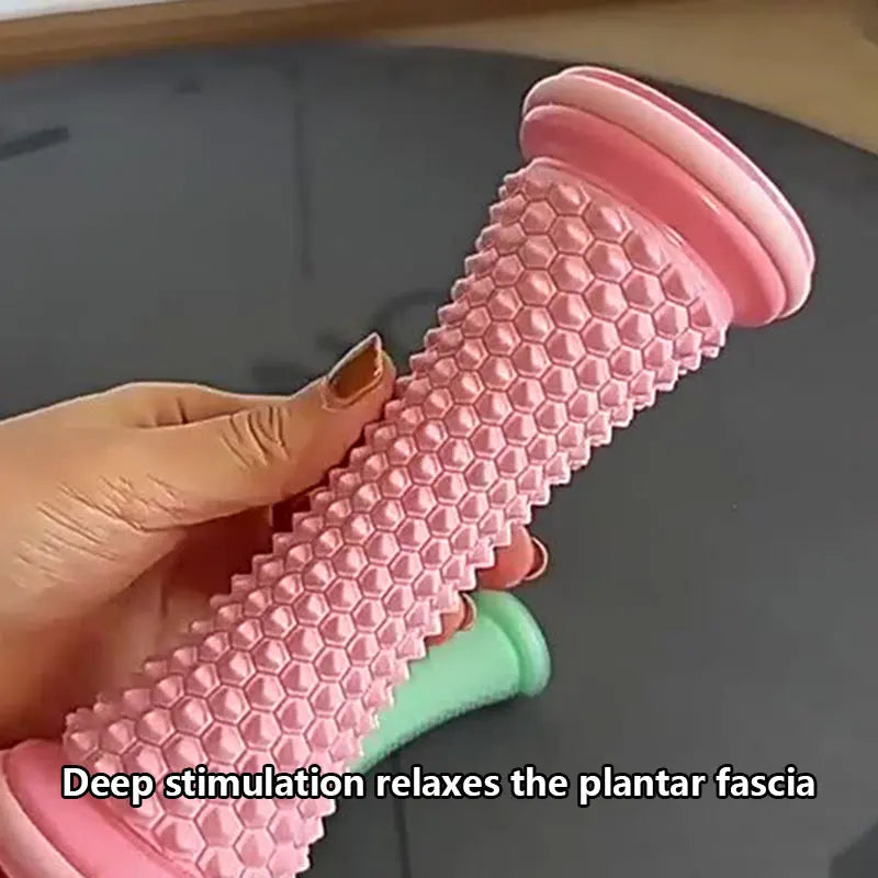 Foot Massager Yoga Massage Ball Massage Roller Plantar Fascia Roller Muscle Relaxation Care Plastic Manual Foot Massager Rollers