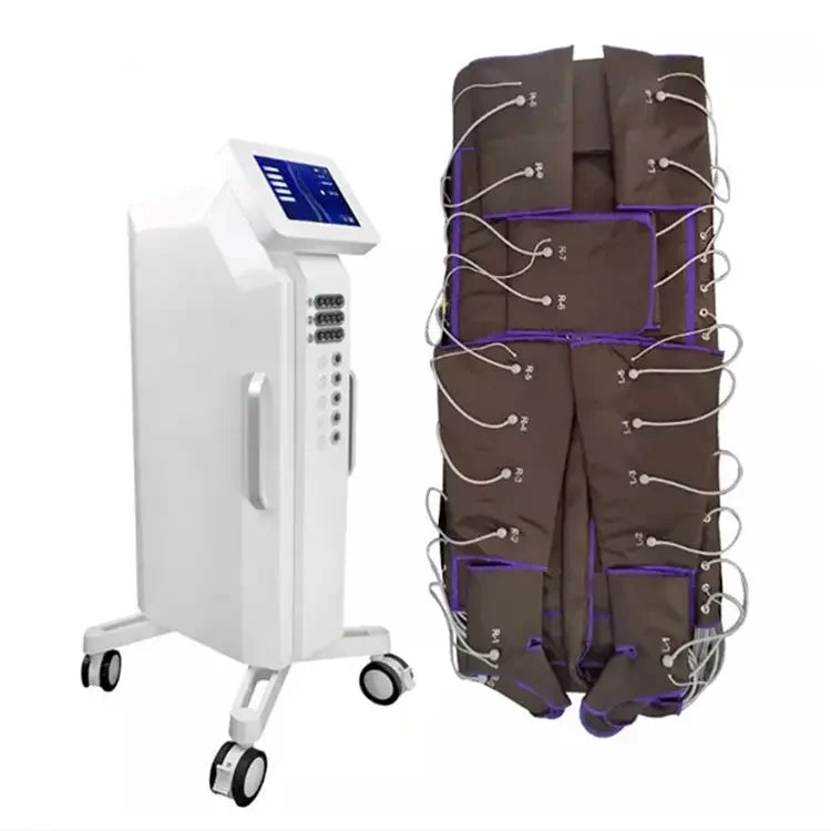 Infr Lymphatic Drainage Massage 3 In 1 Pressotherapy  Presoterapia Machine With EMS Heating Body Massage Sauna Blanket