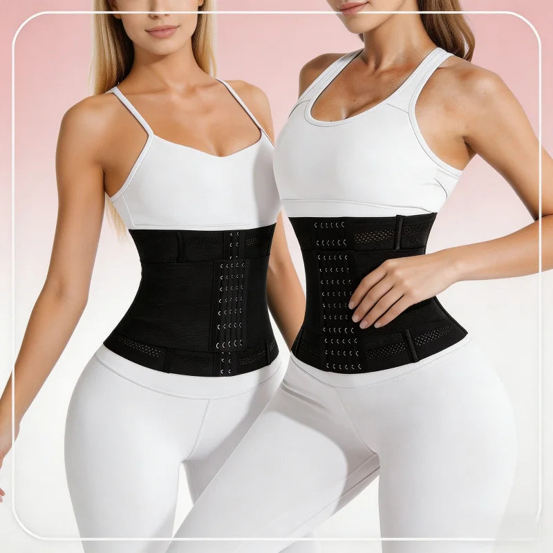 Shapewear Women Corset Waist Trainer Body Shaper Double Tummy Control Slimming Sheath Flat Belly Reductive Belts Sport Girdle