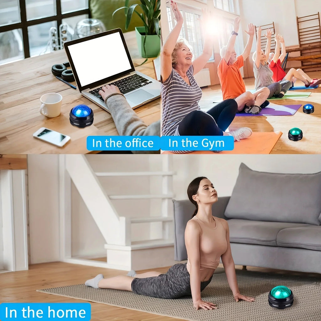 Massage Roller Ball Massager Body Therapy Foot Back Waist Hip Relaxer Stress Release Muscle Relaxation Balls Body Massager
