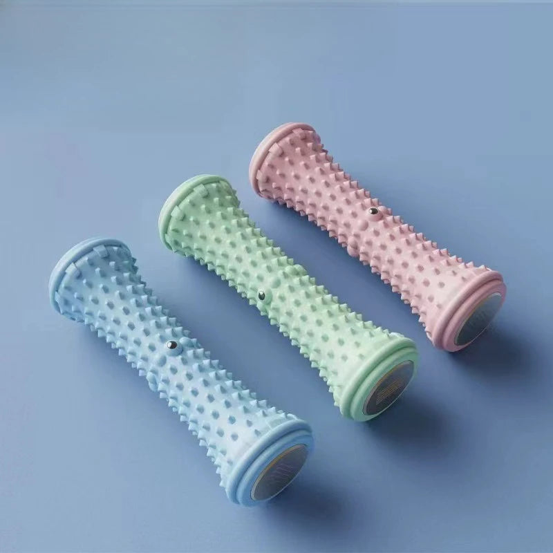 Foot Massager Massage Roller Yoga Massage Ball Plantar Fascia Roller Muscle Relaxation Care Plastic Manual Foot Massager Rollers
