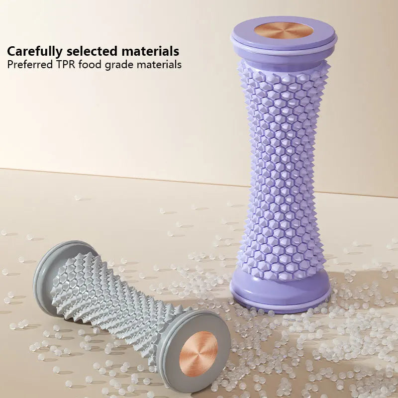 Foot Massager Yoga Massage Ball Massage Roller Plantar Fascia Roller Muscle Relaxation Care Plastic Manual Foot Massager Rollers