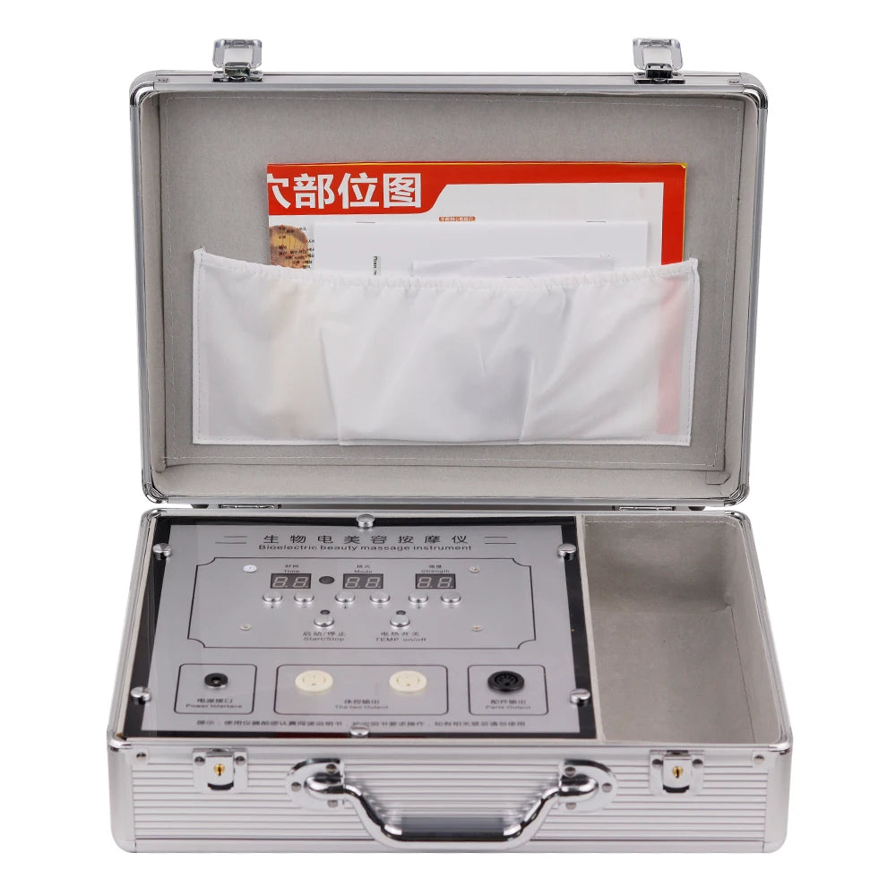 DDS Bioelectric Therapy Low Frequency Pulse DDS Bio Therapy Massager for Meridian Relax Relieve Pain Detoxification Body SPA
