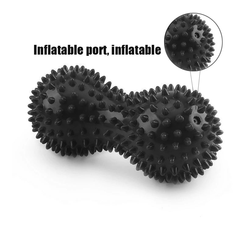 Peanut Massage Ball Full Body Deep Tissue Muscle Relex Apparatus Stress Relief Foot Massager for Plantar Pain Relief Relaxation