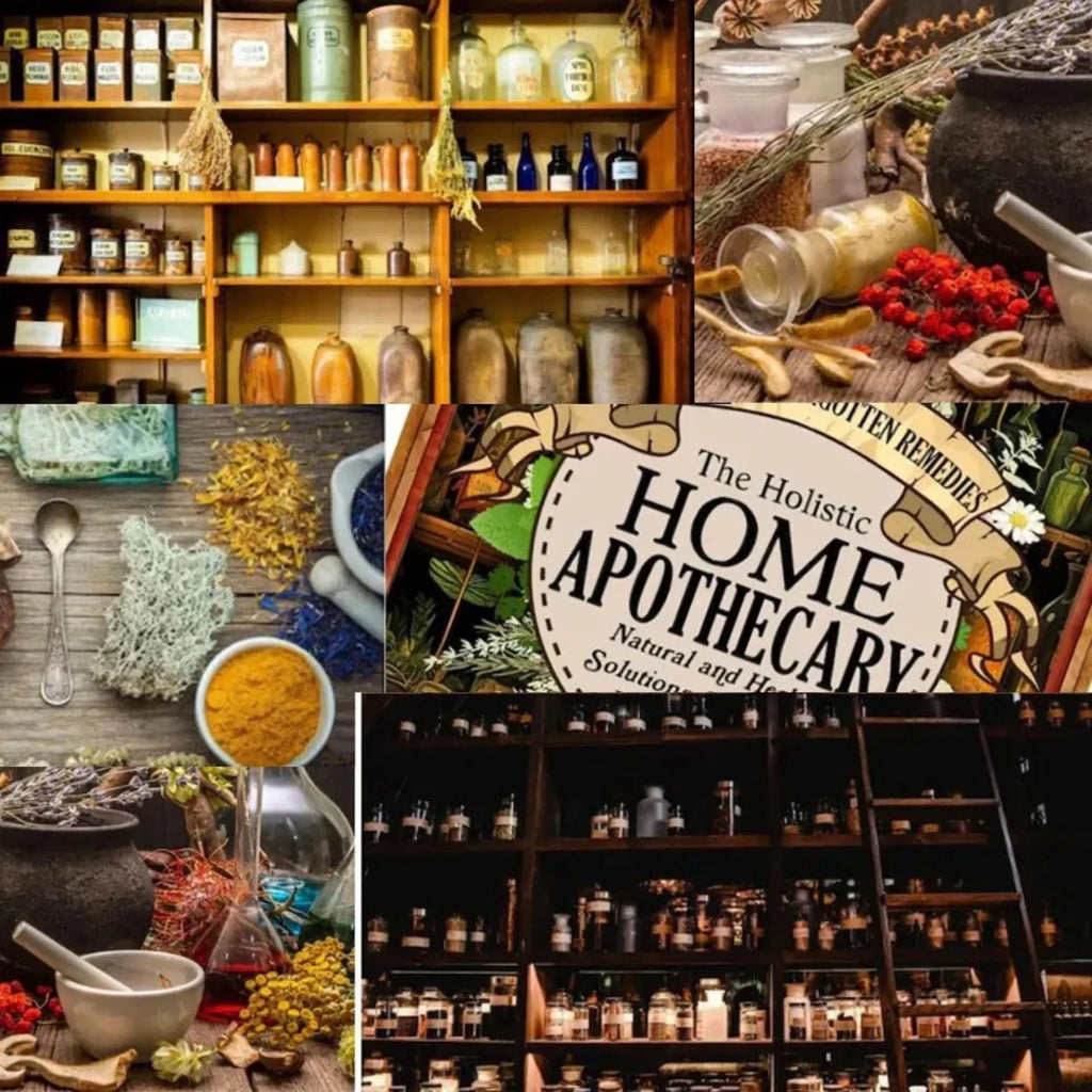 🔥Home Apothecary Handbook: 1000+ Forgotten Natural Remedies Holistic Herbal Wellness Guide Book