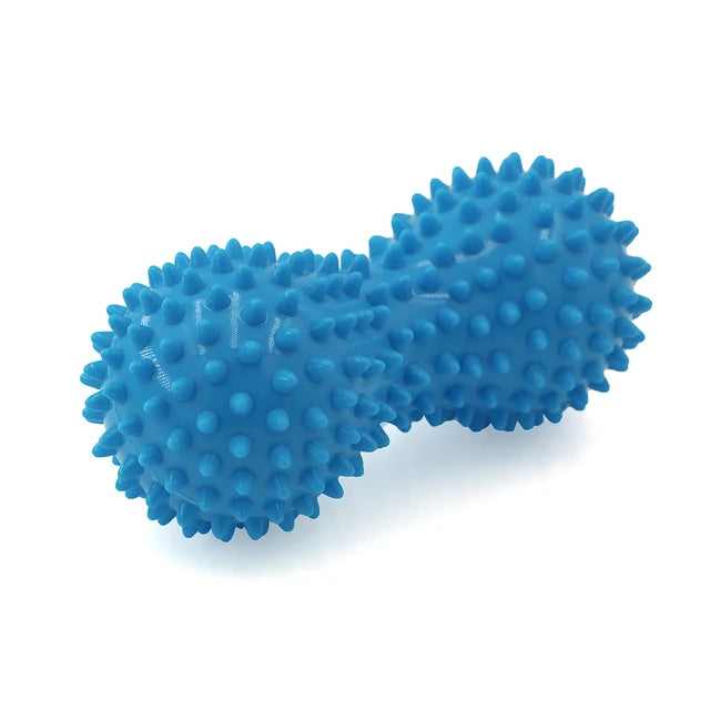 PVC Foot Massage Ball Peanut Spiky Reliever Ball Fascia Relax Massager Plantar Fasciitis Trigger Point Shiatsu Pain Relief