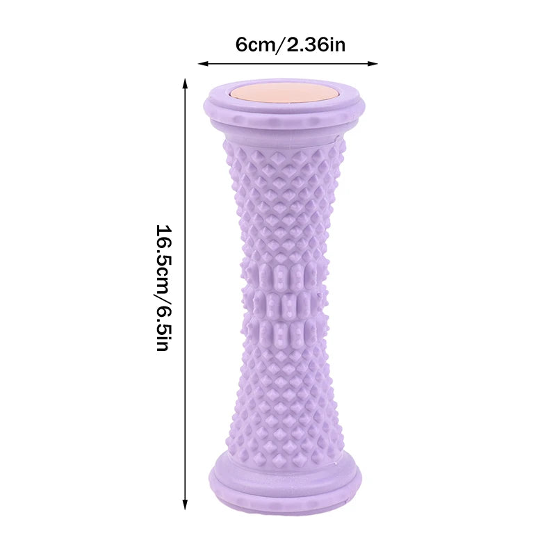 Muscle Relaxation Pain Relief Care Foot Massager Roller Yoga Massage Ball Plantar Fascia Roller Plastic Manual Foot Massager