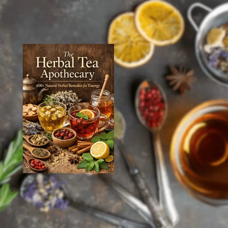 The Herbal Tea Apothecary Handbook Health Recipes Natural Energy Vitality Daily Wellness Reading Book