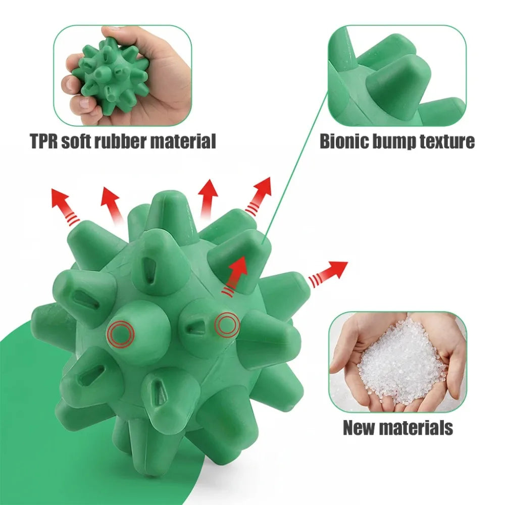 Hedgehog Massage Ball Deep Tissue Myofascial Release Full Body Muscle Relaxation Foot Back Yoga Fitness Wellness Tool