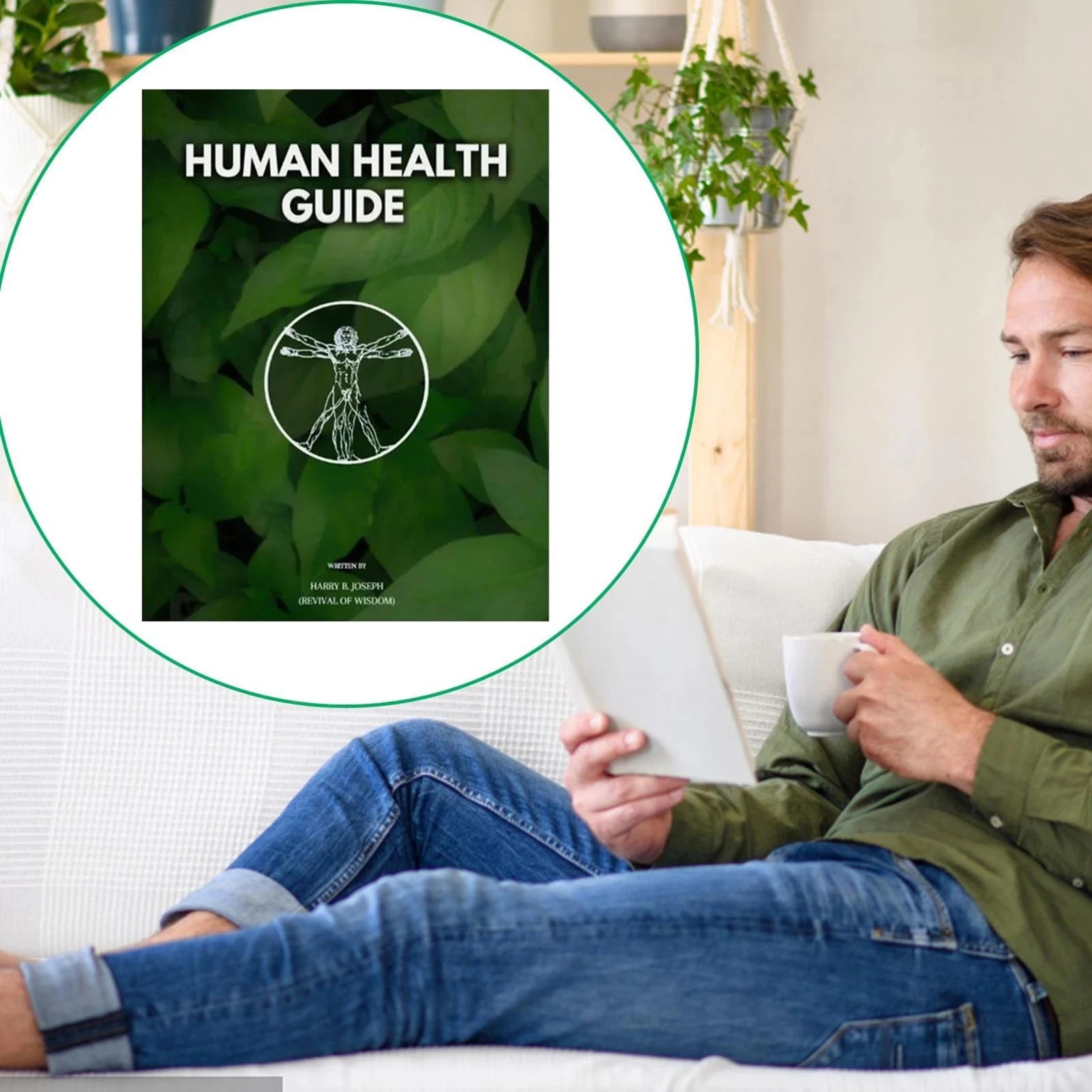 Human Health Guide by Joseph Self-Help Wellness Book for Meditation Spiritual Growth and Individual Development