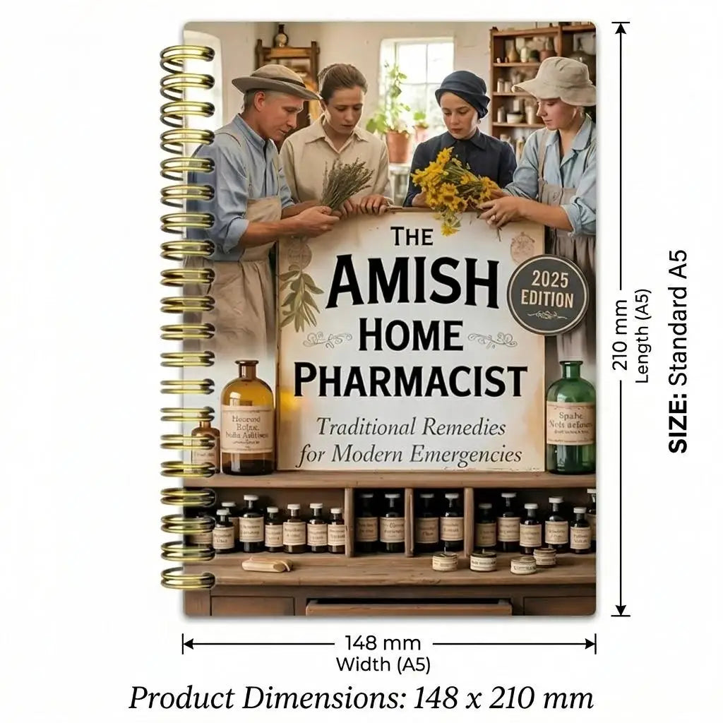 Herbal Remedies Handbook Traditional Natural Healing Guide Amish Home Pharmacy for Modern Wellness Health Lifestyle Solutions