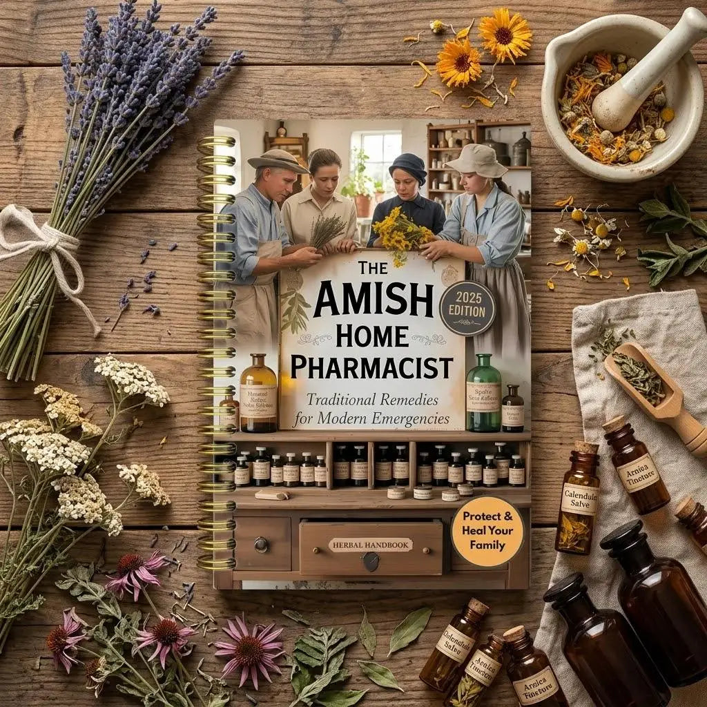 Herbal Remedies Handbook Traditional Natural Healing Guide Amish Home Pharmacy for Modern Wellness Health Lifestyle Solutions
