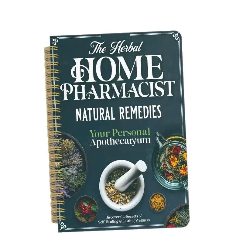 The Herbal Home Pharmacist: Natural Remedies Book, Your Personal Apothecaryum, Self-Healing Wellness Guide for Holistic Health