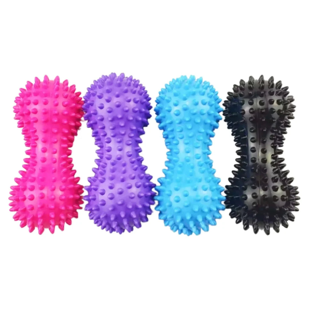 1pc Spiky Peanut Massage Ball Foot Muscle Massager Relaxation Fitness Yoga Fascia Ball Colorful  Acupressure Massage Ball