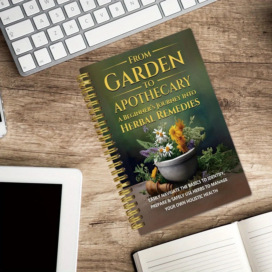 From Garden To Apothecary A Beginner's Journey Into Herbal Remedies  Natural And Herbal Daily Wellness Book