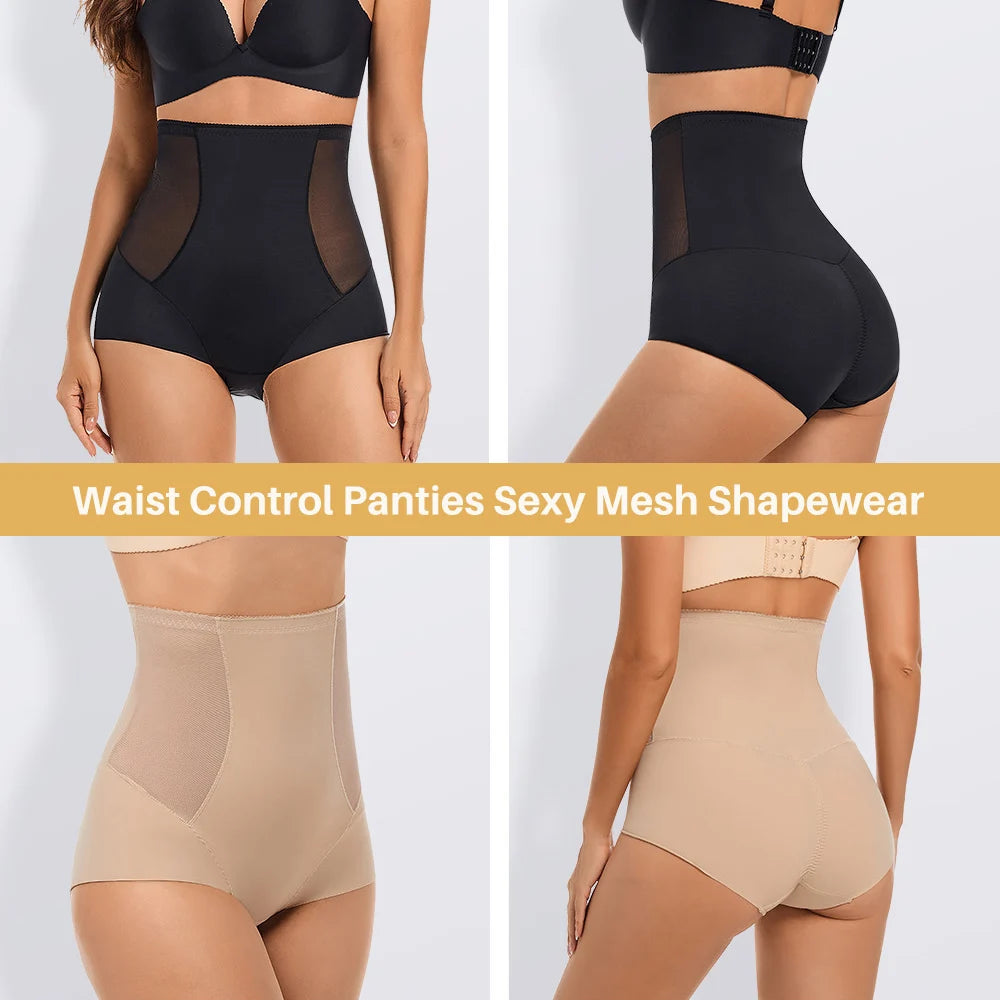 Shapewear Woman Tummy Control Breathable Plus Size High Waist Butt Lifting Shorts For Body Shapers Woman