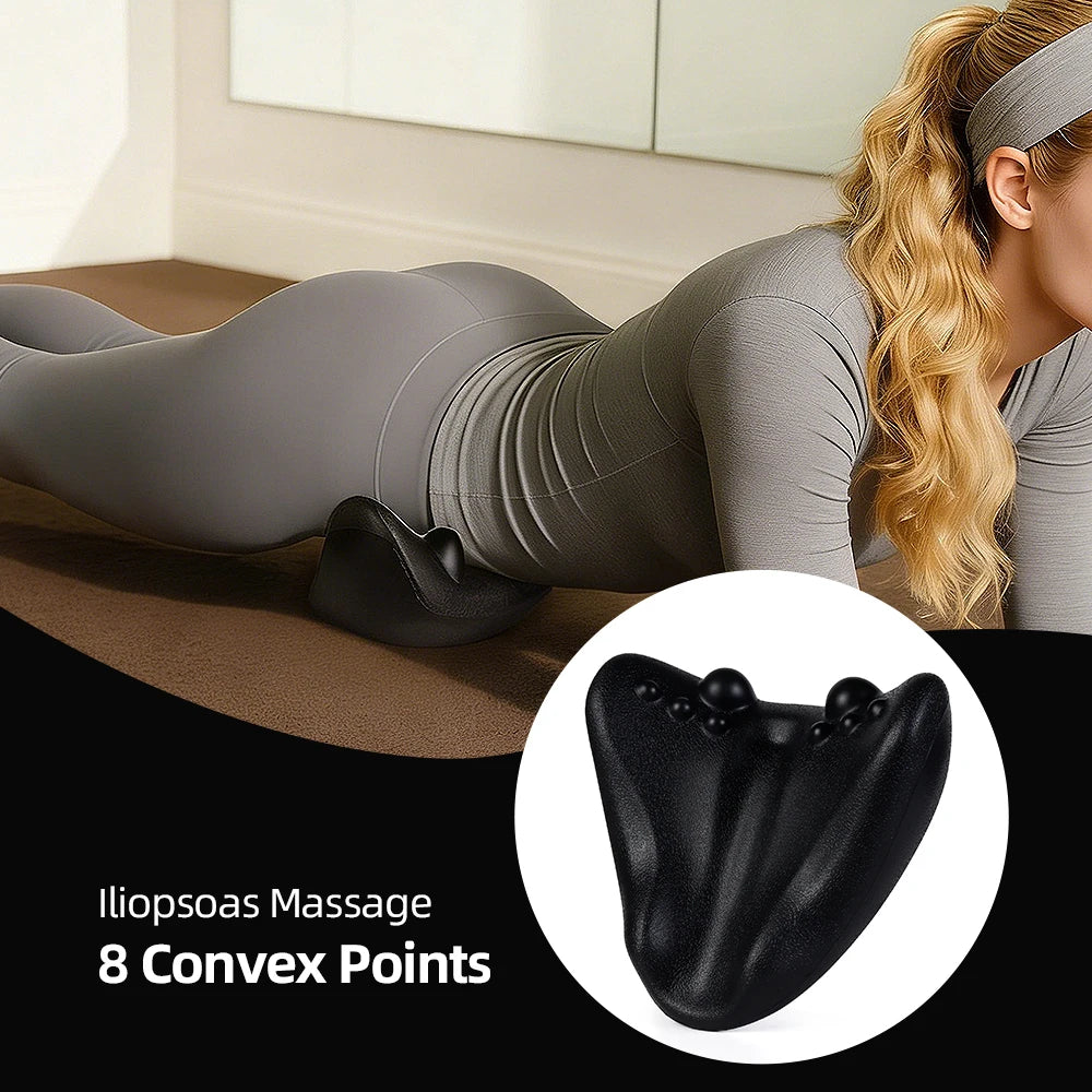 Iliopsoas Massage Pillow Pelvic Release And Belly Fat Massage Relieve Cervical Discomfort Lumbar Muscle Relaxation Tools