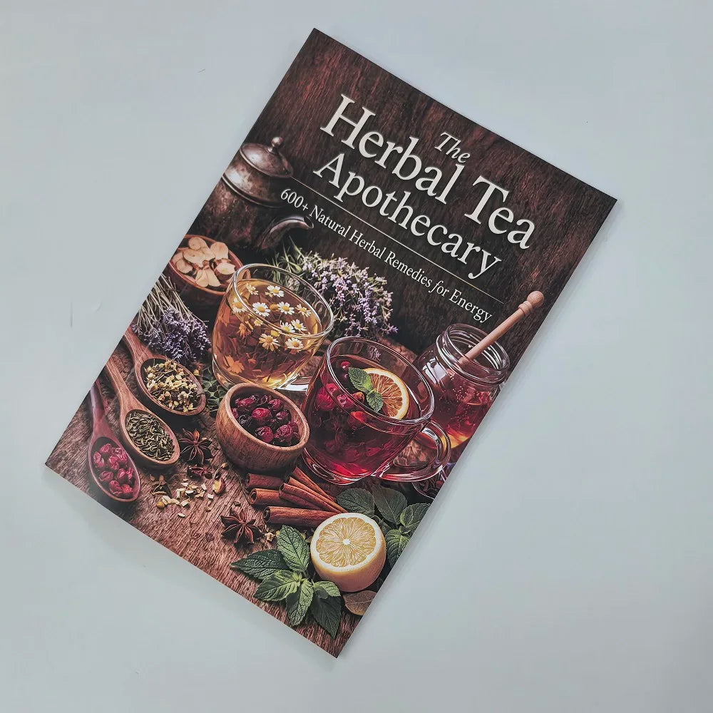 The Herbal Tea Apothecary Handbook Health Recipes Natural Energy Vitality Daily Wellness Reading Book