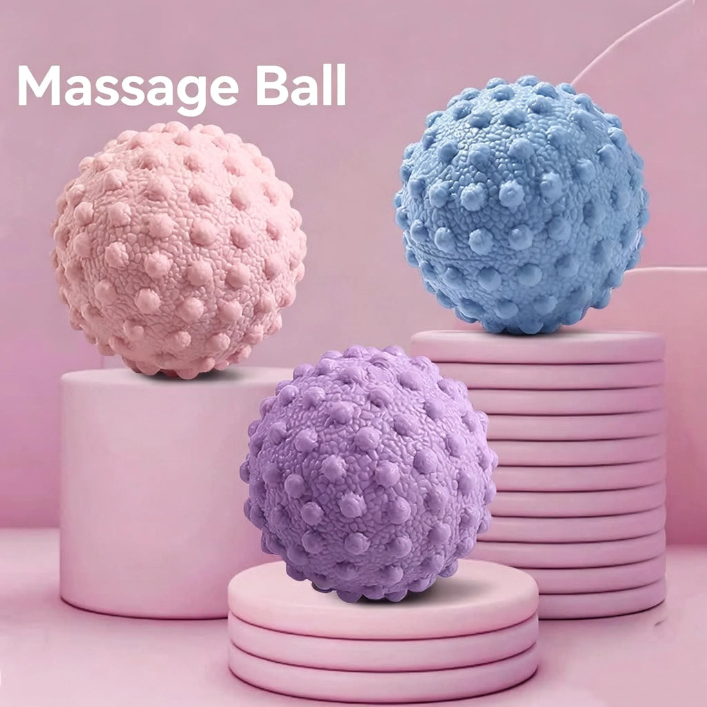 Foot Bottom Massage Ball Yoga Fitness Muscle Relaxing Ball for Shoulder Neck Waist Back Acupoint Therapy Ball