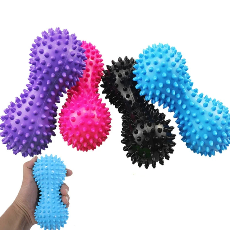 Peanut Massage Spiky Ball Training Muscle Pain Stress Foot Massager Relaxation Myofascial Balls For Plantar Massage Tools