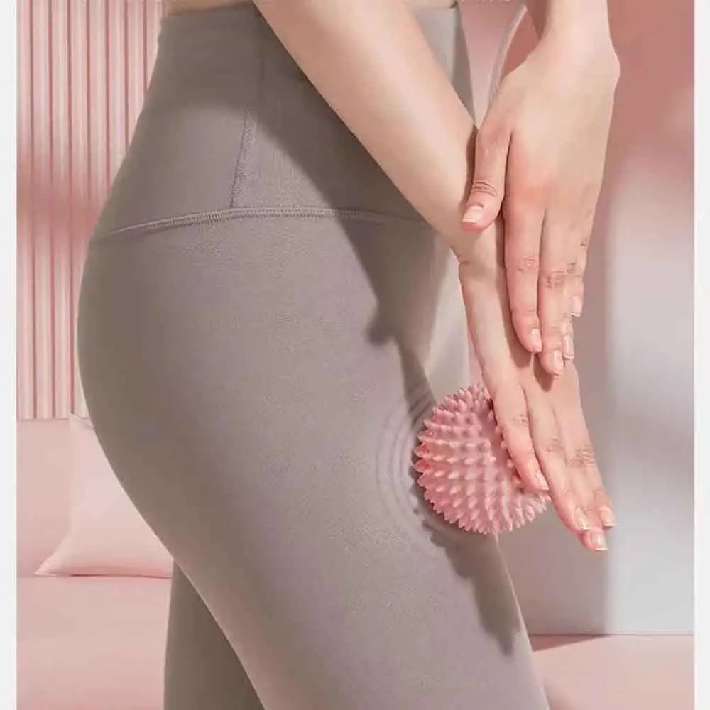 Spiky Hedgehog Massage Ball Deep Tissue Trigger Point Myofascial Release Muscle Pain Relief Yoga Shoulder Neck Foot Relaxation