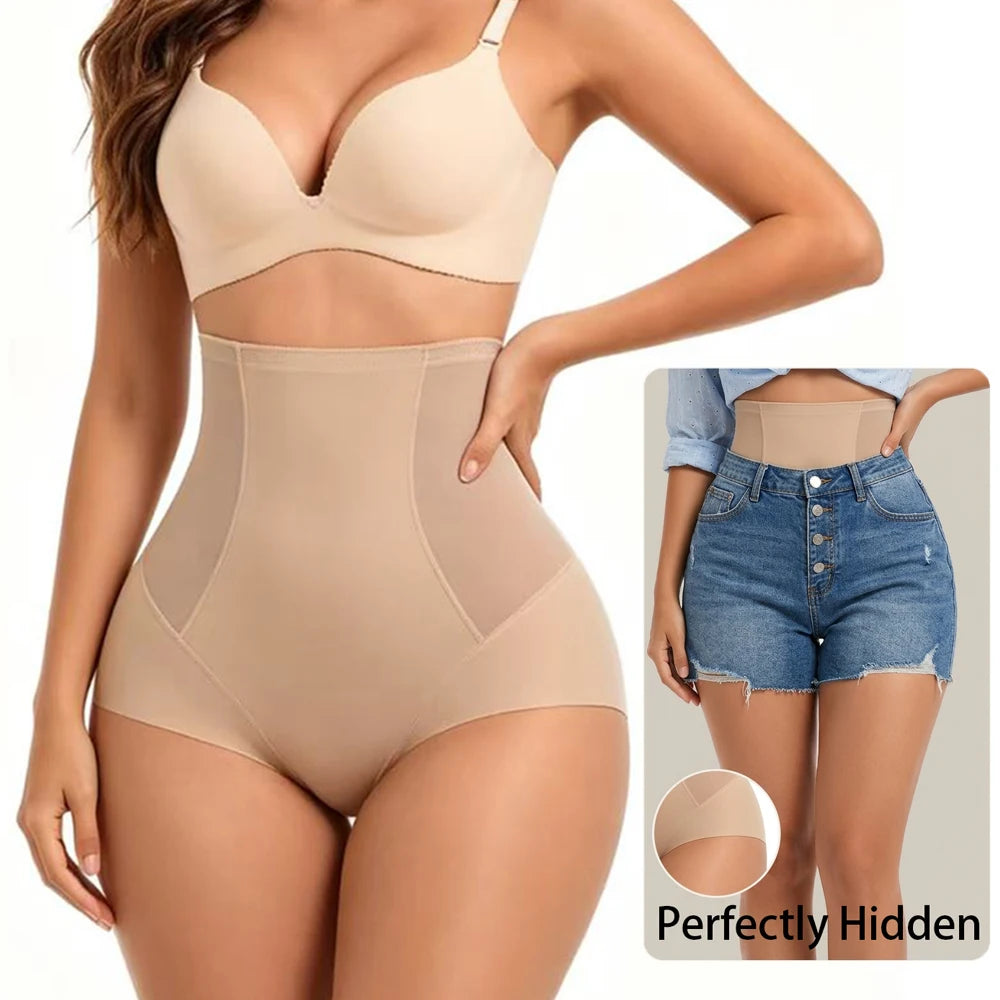 Shapewear Woman Tummy Control Breathable Plus Size High Waist Butt Lifting Shorts For Body Shapers Woman
