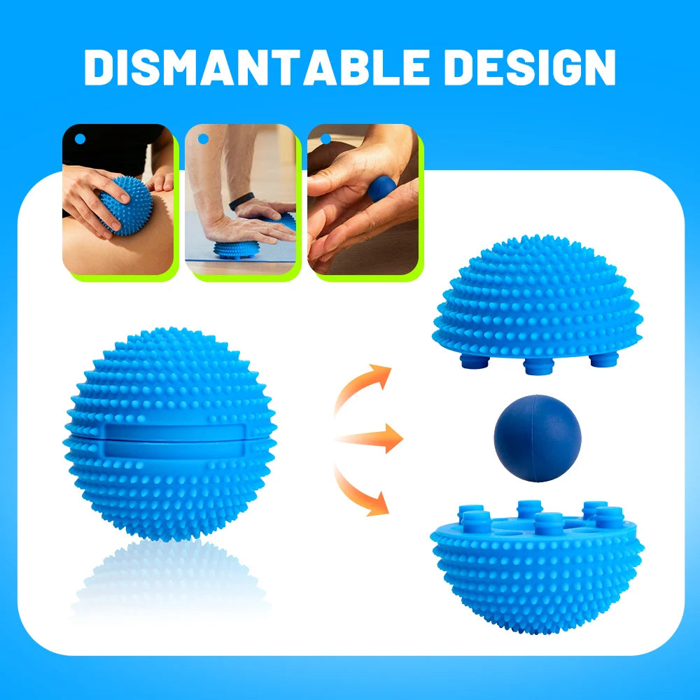 Fascia Massage Ball Muscle Relaxation Massage Yoga Fitness Foot Massage Acupoint Meridian Full Body Massager