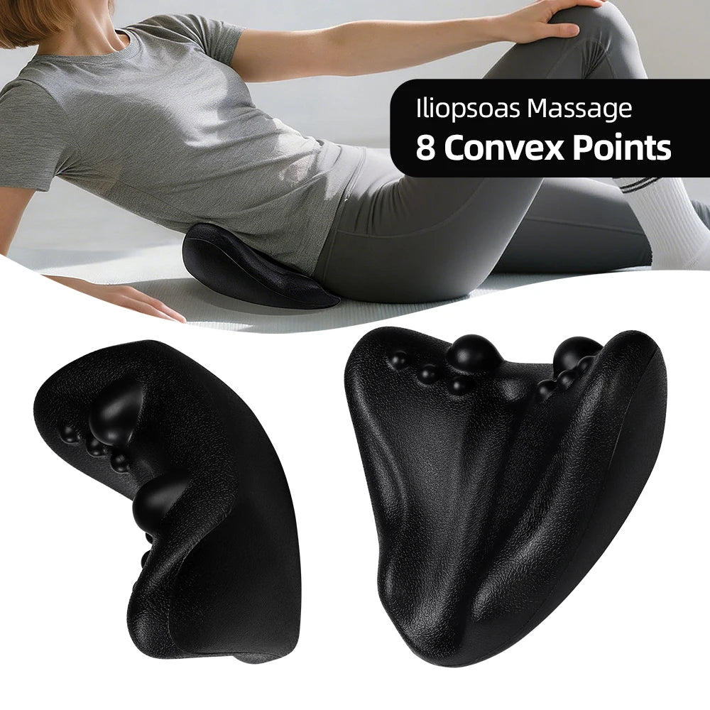 Iliopsoas Massage Pillow Pelvic Release And Belly Fat Massage Relieve Cervical Discomfort Lumbar Muscle Relaxation Tools
