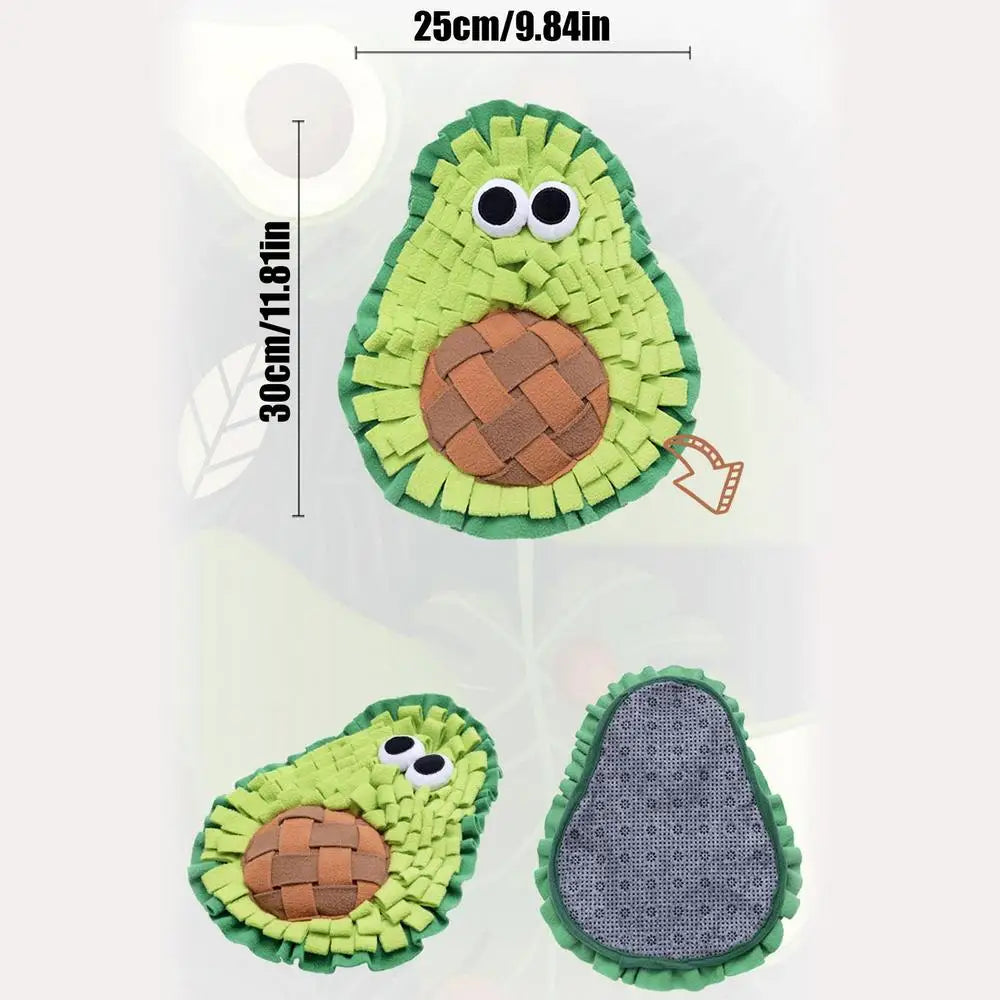 Pet  Sniffing Mat Nose Smell Training Sniffing Pad Dog Puzzle Toy Slow Feeding Bowl Food Dispenser Carpet interesting Dog Toys