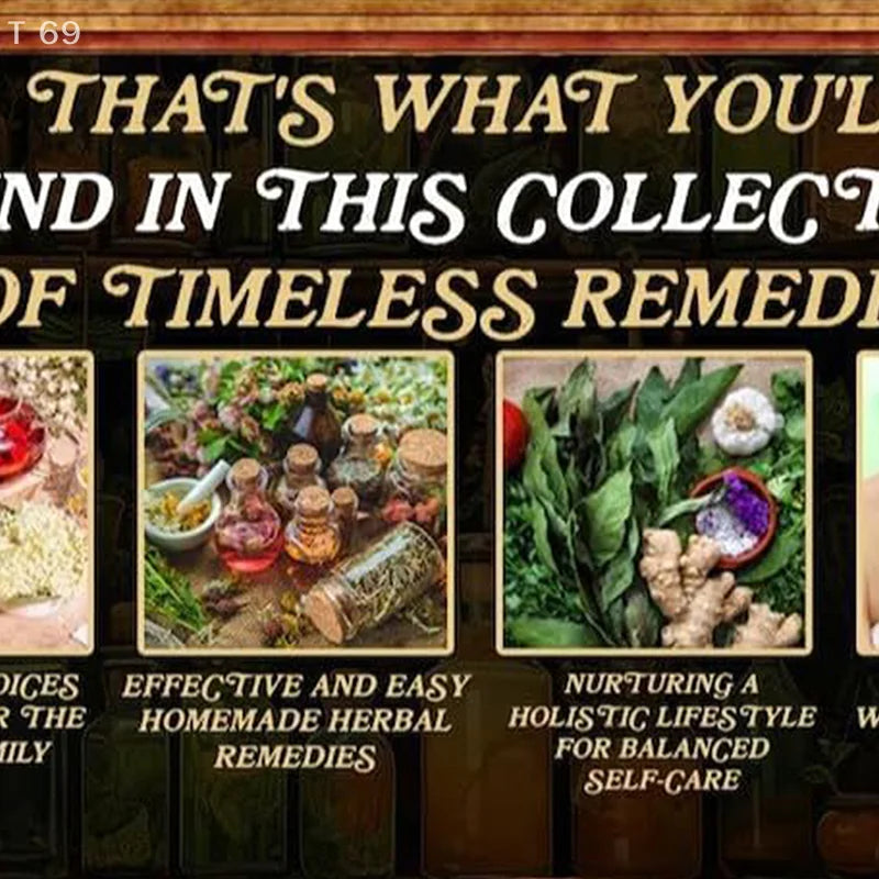 1000+ Herbal Remedies Holistic Health Guide The Holistic Home Apothecary Book: Natural Healing Guide,Forgotten Home Apothecary