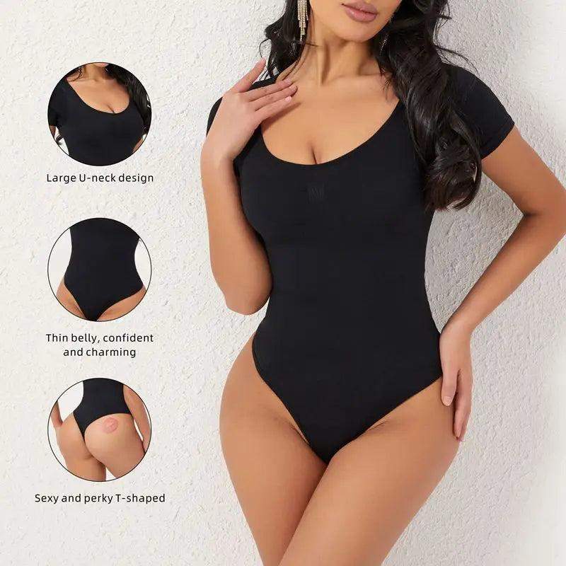 Shapewear Waist Cincher Tummy Shaping Crotch Control Butt Hip Lifter Full Body Shaper Slimming Sheath Bodysuit Woman Body