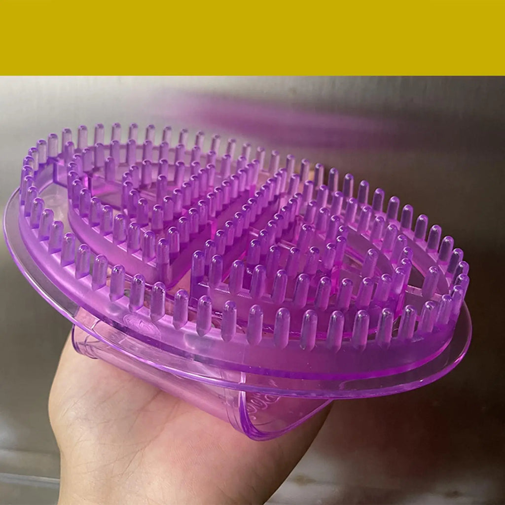 Magnetic Therapy Massage Brush Portable Meridian Pressure Silicone Brush Beauty Salon For Back Neck Arms Feet Legs