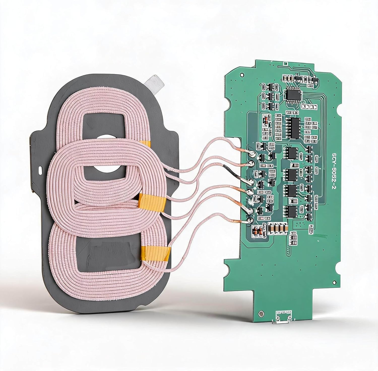 5W Wireless Charger Transmitter Module - Adopts 3 Coils - Built-In Short-Circuit, Over-Voltage - Wide Compatibility - DIY Wireless Charger Parts