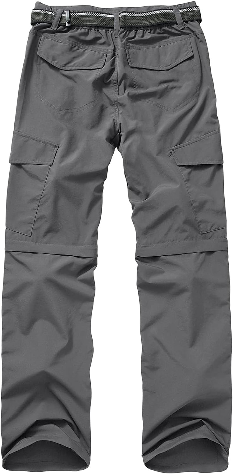 Boy Scout Pants Hiking Mens Convertible Zip off Safari Fishing | Outdoor Cargo Quick Dry Lightweight Breathable Stretchy UPF 50 Water Resistant Camping Travel Backpacking Hunting