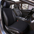 Car Seat Covers,Cloth Car Seat Cover,Buckwheat Hull Cooling Car Seat Covers,Universal Car Seat Protector, Breathable Comfortable Ventilated Front Seat Only,Black